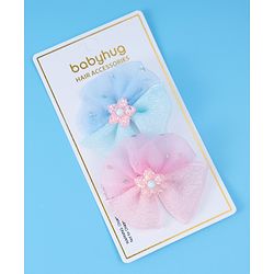 Babyhug Hair Pins And Clips Free Size - Multicolor