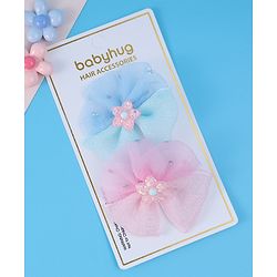 Babyhug Hair Pins And Clips Free Size - Multicolor
