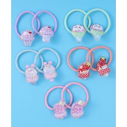 Babyhug Hair Rubber Bands - Multicolor