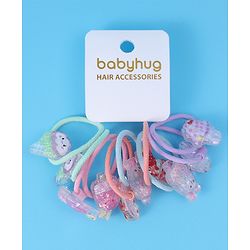 Babyhug Hair Rubber Bands - Multicolor