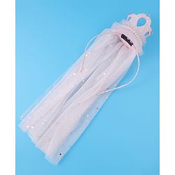 Babyhug Tiara Styled Hair Bands Free Size - Light Pink