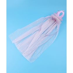 Babyhug Tiara Styled Hair Bands Free Size - Light Pink