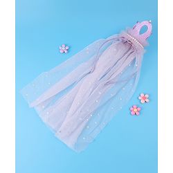 Babyhug Tiara Styled Hair Bands Free Size - Light Pink