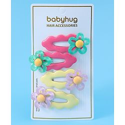 Babyhug Snap Clips Free Size - Multicolor