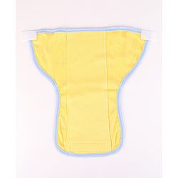 Babyhug Interlock Dyed Velcro Cloth Nappies Solar Printed Small Pack of 5 - Multicolor