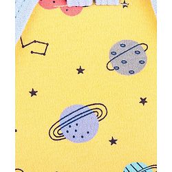 Babyhug Interlock Dyed U Shape Cloth Nappies Solar Print New Born Pack of 10-Multicolor