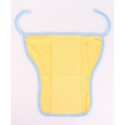 Babyhug Interlock Dyed U Shape Cloth Nappies Solar Print New Born Pack of 10-Multicolor