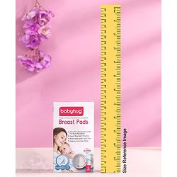 Babyhug 3D Contoured Disposable Breast Pads for Nursing Mothers Pack of 6 | Ultra Absorbent | Leak-Resistant | Absorption Pads | Ultra Thin | Discreet Fit |Breastfeeding pad|