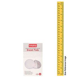 Babyhug 3D Contoured Disposable Breast Pads for Nursing Mothers Pack of 6 | Ultra Absorbent | Leak-Resistant | Absorption Pads | Ultra Thin | Discreet Fit |Breastfeeding pad|