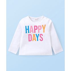 Babyhug Terry Knit Full Sleeves Hooded Sweatjacket & Joggers Set with T-Shirt Camo & Text Print - Multicolour