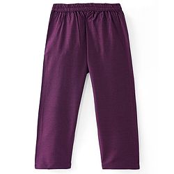 Babyhug Lurex Zari Sequin Embroidered Kurta Pyjama Set - Magenta