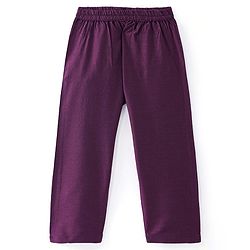 Babyhug Lurex Zari Sequin Embroidered Kurta Pyjama Set - Magenta
