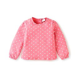 Babyhug Single Jersey Knit Dungaree & T-Shirt With Floral & Animal Embroidery - Pink & Navy