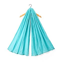 Babyhug Cotton Woven Three Fourth Sleeves Kurti Salwar Set with Dupatta & Floral Print - Aqua Blue