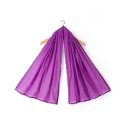 Babyhug Cotton Woven Half Sleeves Lehenga Choli Set With Floral Print & Dupatta - Purple