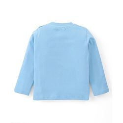 Babyhug Cotton Knit Full Sleeves T-Shirt with Animal & Text Print Pack of 3 - Multicolor