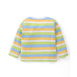 Babyhug Cotton Knit Full Sleeves T-Shirt with Animal & Text Print Pack of 3 - Multicolor