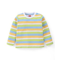 Babyhug Cotton Knit Full Sleeves T-Shirt with Animal & Text Print Pack of 3 - Multicolor