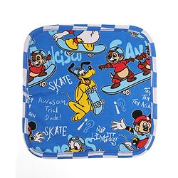 Babyhug Disney  Wash Cloth With Mickey Mouse Graphic L 25 x B 25 cm Pack of 2  - Red & Blue