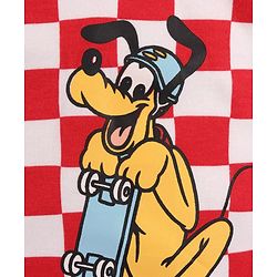 Babyhug Disney  Wash Cloth With Mickey Mouse Graphic L 25 x B 25 cm Pack of 2  - Red & Blue