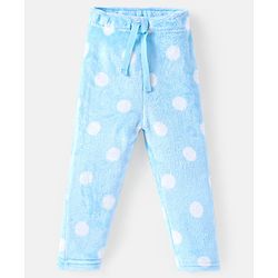 Babyhug Full Sleeves Winter Wear Co-Ord Set With Polka Dots Print - Pink