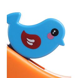 Babyhug Premium Battery Operated Elephant Pull Along Toy With Music & Lights - Orange
