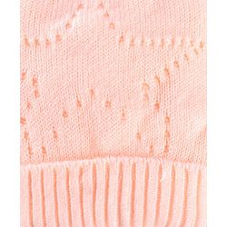Babyhug Wollen Caps with Pom Pom- Pink