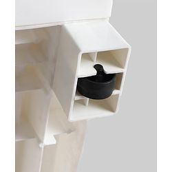 Babyhug 3 Layers High Density Storage Cabinate - White