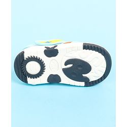 Cute Walk by Babyhug Velcro Closure Sandal with Penguin Applique - Blue
