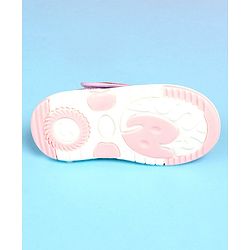 Cute Walk by Babyhug Velcro Closure Sandals with Butterfly Applique - Purple