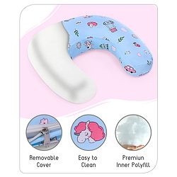 Babyhug Feeding Pillow Bunny Print - Pink | Fits upto waist size 36 inches