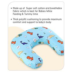 Babyhug Feeding Pillow Bunny Print - Pink | Fits upto waist size 36 inches