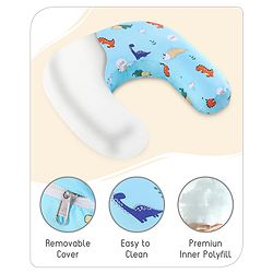 Babyhug Feeding Pillow Bunny Print - Pink | Fits upto waist size 36 inches