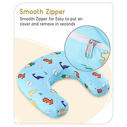 Babyhug Feeding Pillow Bunny Print - Pink | Fits upto waist size 36 inches