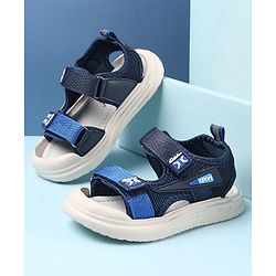 Cute Walk by Babyhug Sandals with Velcro Closure - Blue