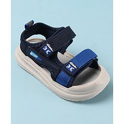 Cute Walk by Babyhug Sandals with Velcro Closure - Blue