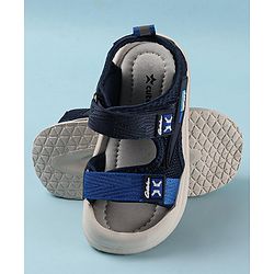 Cute Walk by Babyhug Sandals with Velcro Closure - Blue