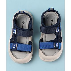 Cute Walk by Babyhug Sandals with Velcro Closure - Blue