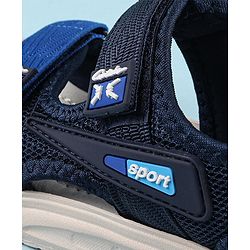 Cute Walk by Babyhug Sandals with Velcro Closure - Blue