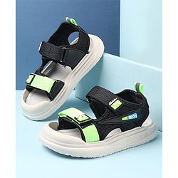 Cute Walk by Babyhug Sandals with Velcro Closure - Blue
