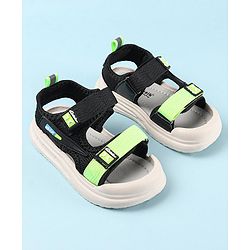 Cute Walk by Babyhug Sandals with Velcro Closure - Blue