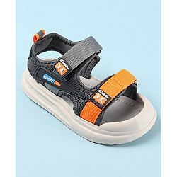 Cute Walk by Babyhug Sandals with Velcro Closure - Blue