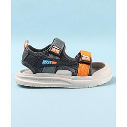 Cute Walk by Babyhug Sandals with Velcro Closure - Blue