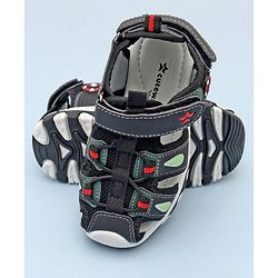 Cute Walk by Babyhug Sandals with Velcro Closure - Blue