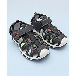 Cute Walk by Babyhug Sandals with Velcro Closure - Blue