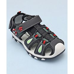 Cute Walk by Babyhug Sandals with Velcro Closure - Blue