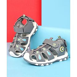 Cute Walk by Babyhug Sandals with Velcro Closure - Blue