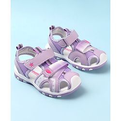 Cute Walk by Babyhug Velcro Closure Sandals - Fuchsia