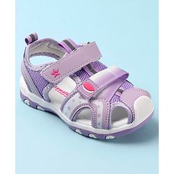Cute Walk by Babyhug Velcro Closure Sandals - Fuchsia