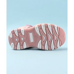 Cute Walk by Babyhug Velcro Closure Sandals - Fuchsia